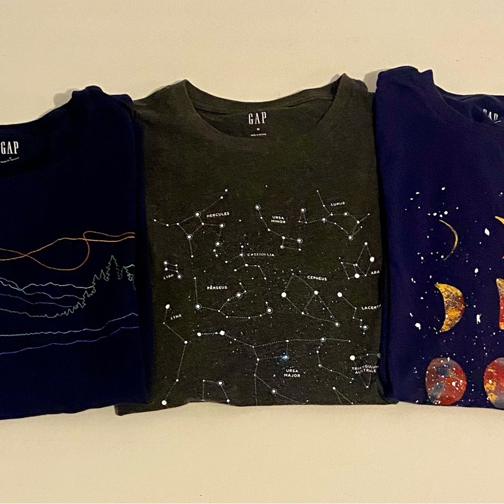 GAP lot of 3 men’s medium T-shirts